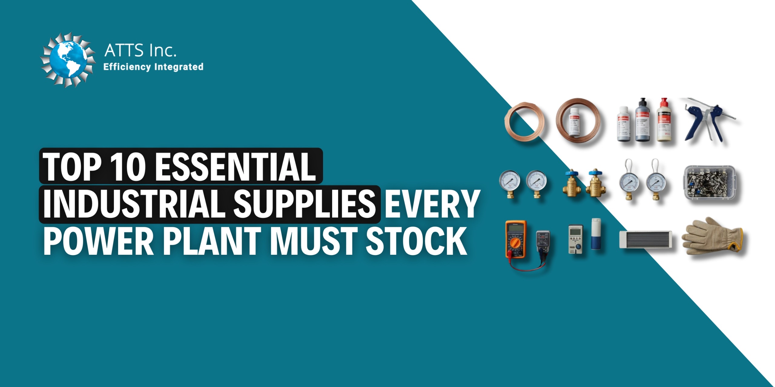 Top 10 Essential Industrial Supplies Every Power Plant Must Stock