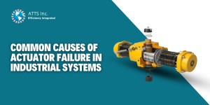 the blog post banner titled Common Causes of Actuator Failure in Industrial Systems